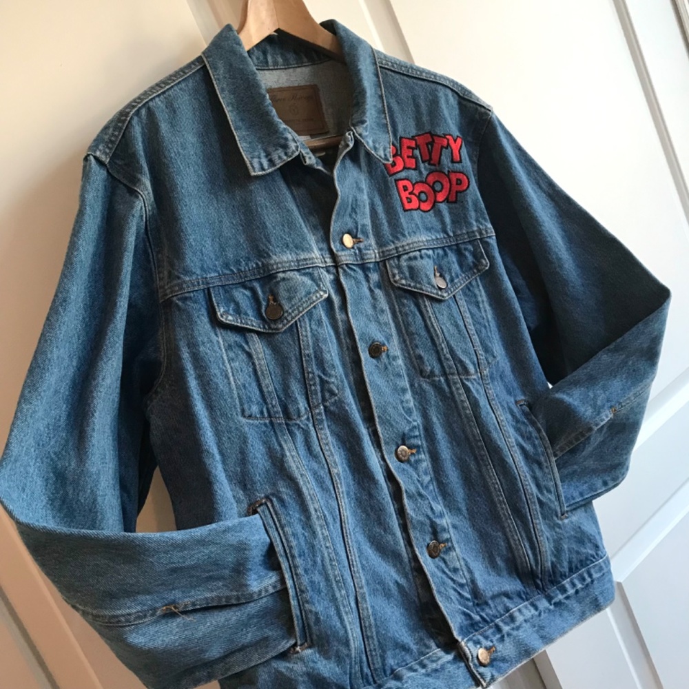 Betty Boop Three Rivers Denim Jacket Size Large - Picture 2 of 7